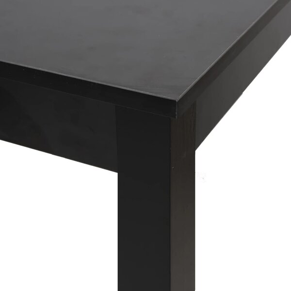 Barový stůl MDF černý 55 x 55 x 107 cm 240379