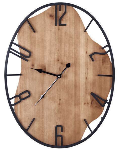 Nástěnné hodiny MEYNES 46 cm Kov Černá