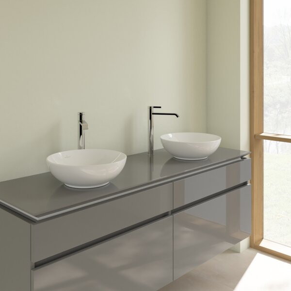 VILLEROY & BOCH Villeroy Boch Loop & Friends - Umyvadlová mísa Ø 380 mm, bez přepadu, alpská bílá 4A450101