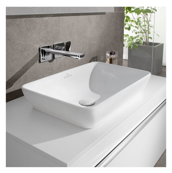 Villeroy & Boch Venticello - Umyvadlová mísa 550x360 mm, s přepadem, alpská bílá 41135501