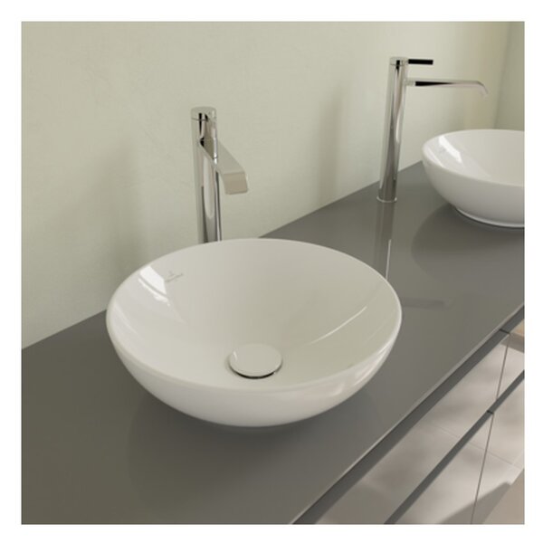 Villeroy & Boch Loop & Friends - Umyvadlová mísa Ø 420 mm, bez přepadu, alpská bílá 4A460101