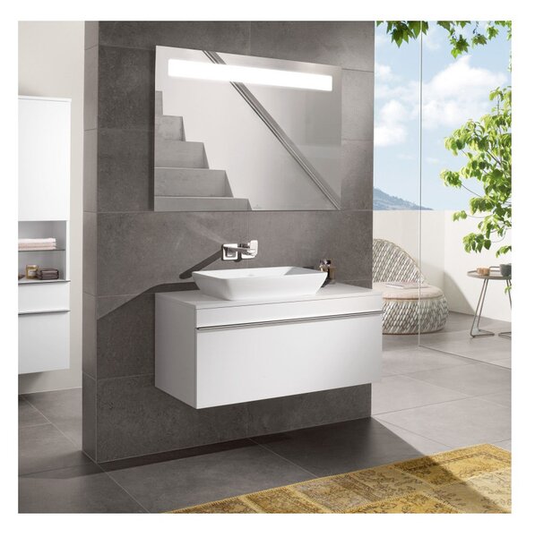 Villeroy & Boch Venticello - Umyvadlová mísa 550x360 mm, s přepadem, alpská bílá 41135501