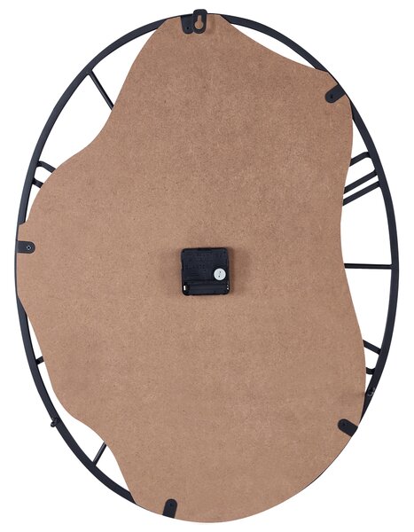 Nástěnné hodiny MEYNES 46 cm Kov Černá