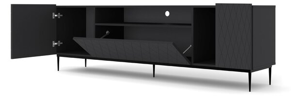 TV stolek/skříňka Dintanna 193 (černá + černá)