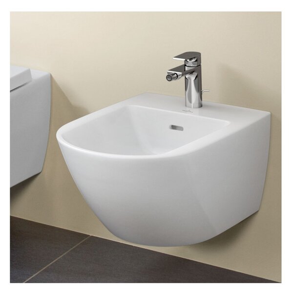 Villeroy & Boch Subway 3.0 - Bidet závěsný 375x560 mm, alpská bílá 44700001