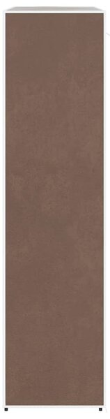 Látková šatní skříň s přihrádkami a tyčemi 45x150x176 cm hnědá 240496