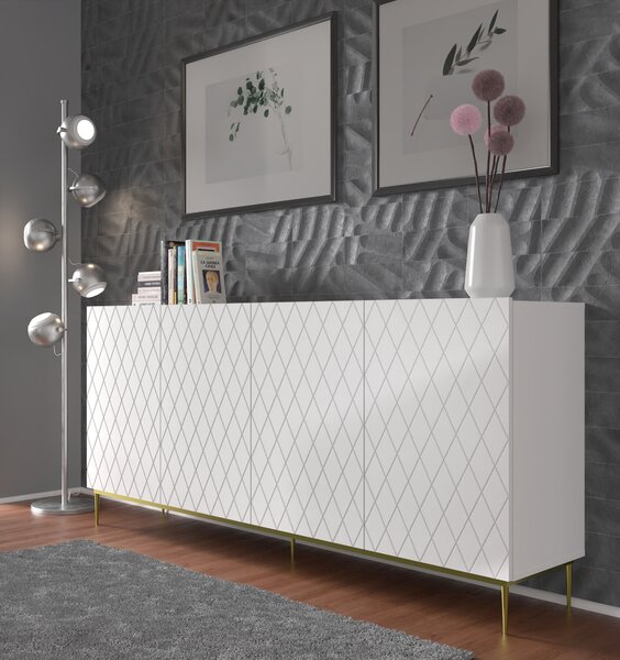Skříňka Dintanna 192 (bílá). Akce -15%