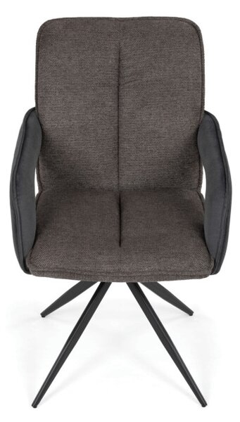 Jídelní židle otočná 180° DCH-F1146 GREY2 šedá
