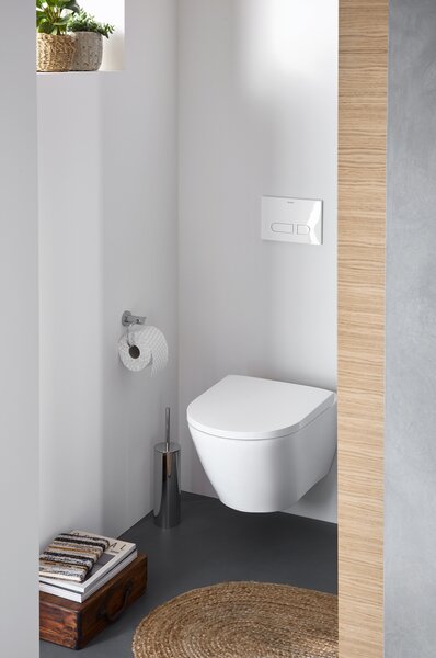 Duravit D-Neo - Závěsné WC Rimless®, 540x370 mm, bílá 2577090000
