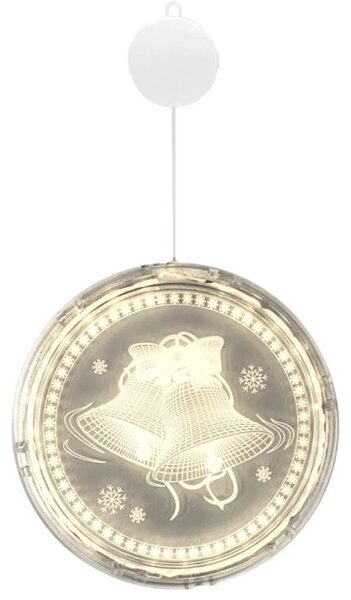 Sváteční LED dekorace - 311382A zvonek