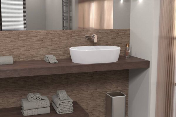 Villeroy & Boch Architectura - Umyvadlová mísa 600x400 mm, bez přepadu, alpská bílá 5A266101