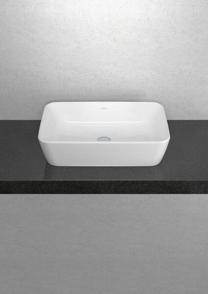 Villeroy & Boch Architectura - Umyvadlová mísa 600x405 mm, s přepadem, alpská bílá CeramicPlus 5A2760R1