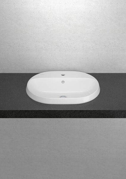 Villeroy & Boch Architectura umyvadlo 60x45 cm oválné zápustný bílá lesk 5A666001