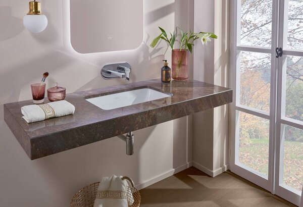 Villeroy & Boch Architectura umyvadlo 60x45 cm obdélníkový zápustný bílá lesk 5A6761R1