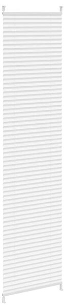 Plisovaná roleta 40 x 200 cm bílá 240588