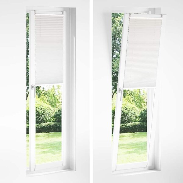 Plisované žaluzie / rolety Plisse 60 x 200 cm - bílé 240596