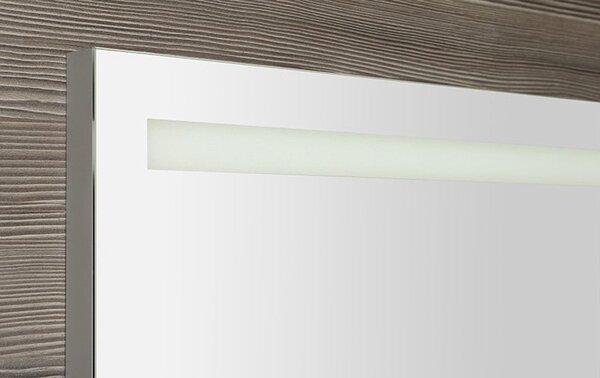 Sapho Sapho, BRETO LED podsvícené zrcadlo, skleněná police, 1200x608mm, BT120