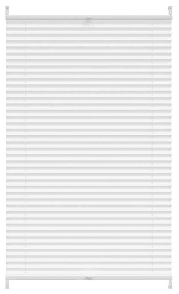 VidaXL Plisované žaluzie / rolety Plisse 70 x 150 cm - [240631] Barva: Bílá