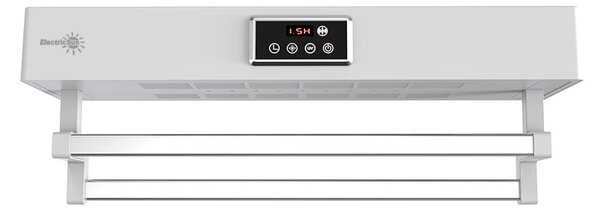 Sušák ručníků s UV sterilizátorem ElectricSun Standard White, 450 W, do koupelny nebo kuchyně, nástěnný, 60 cm