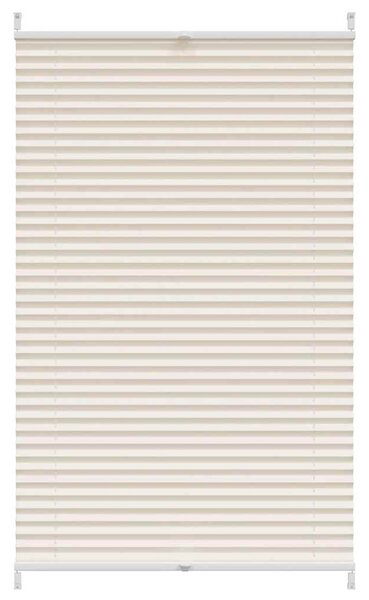 Plisované žaluzie / rolety Plisse 70 x 125 cm - krémové 240630