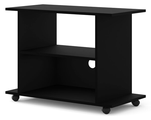 TV stolek/skříňka Yoga (černá). Akce -15%