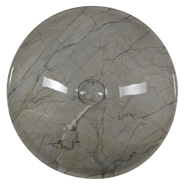 Sapho Sapho, DALMA keramické umyvadlo 42x16,5x42 cm, grigio, MM113