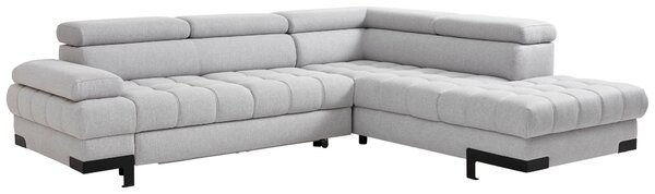 SEDACÍ SOUPRAVA, textil, barvy stříbra Welnova - Sedací soupravy