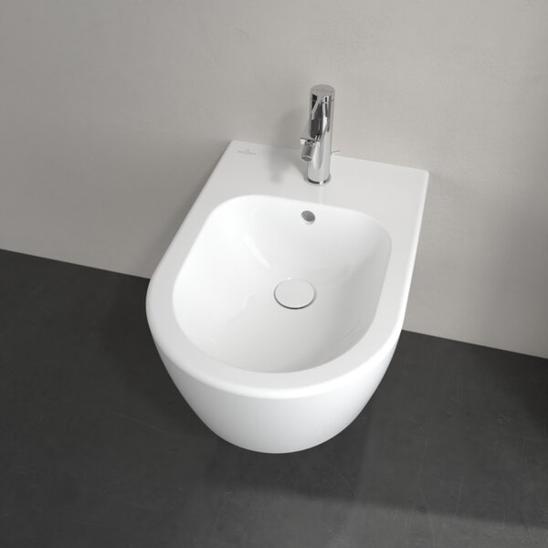 Villeroy & Boch Avento - Závěsný bidet 370x530 mm, alpská bílá 54050001