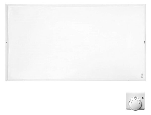 Infrapanely ElectricSun 600W bílý, elektrický ohřívač s termostatem, pro montáž na stěnu a strop, 101x60cm