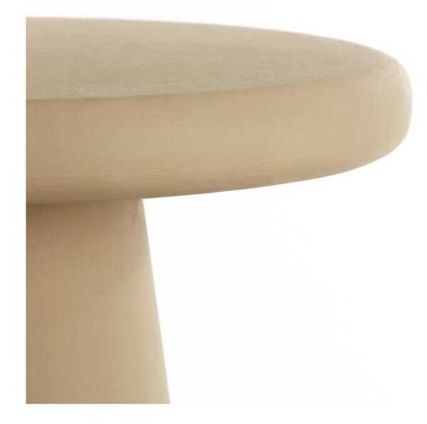 Béžový kulatý konferenční stolek ø 60 cm Kulona – Light & Living