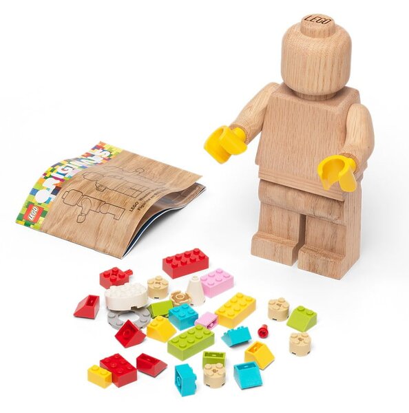 Dětská figurka z dubového dřeva LEGO® Wood