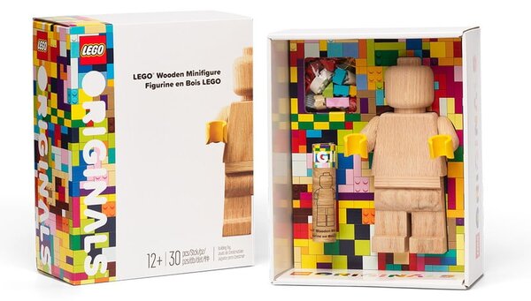 Dětská figurka z dubového dřeva LEGO® Wood