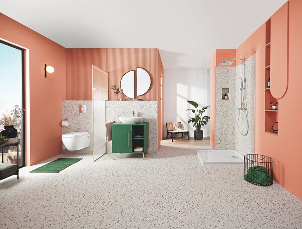GROHE Euro Ceramic - Závěsné WC Euro, alpská bílá 39538000