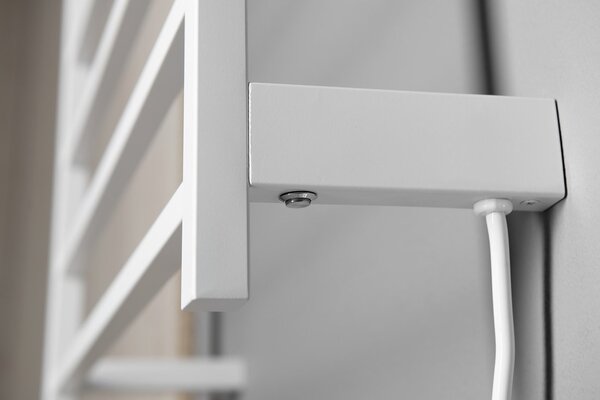 Sapho Sapho, ELZOR Elektrický sušák ručníků 500x470mm, 60W, bílá matná, EB500
