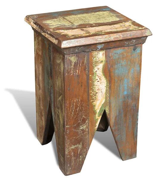 Stolička masivní recyklované dřevo 240951