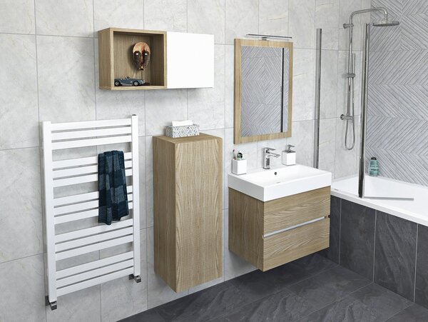 Sapho Sapho, ESPACE skříňka 35x172x32cm, 2x dvířka, levá/pravá, agila strip, ESC230-4343S