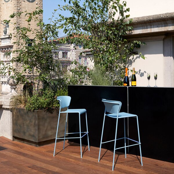 Scab Design designové jídelní žídle Lisa Barstool Technopolymer (výška 75 cm)