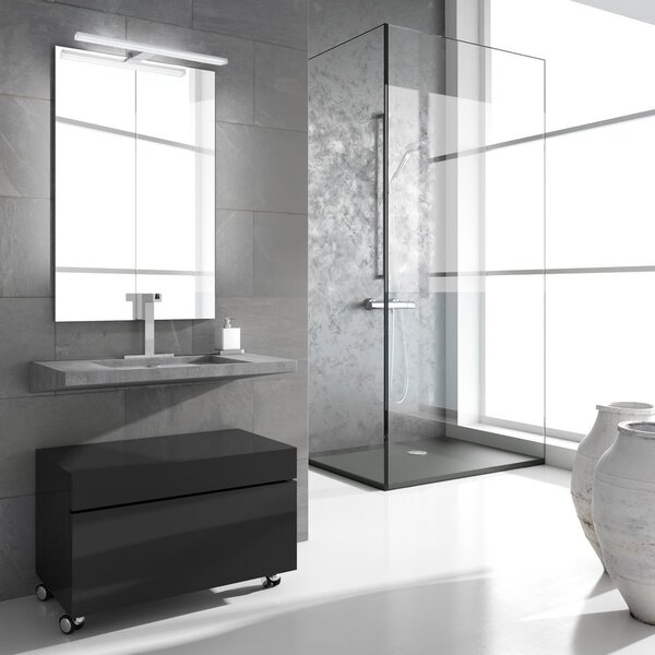 Sapho Sapho, FELINA LED svítilna, 12W, 608x15x112mm, chrom, FE060