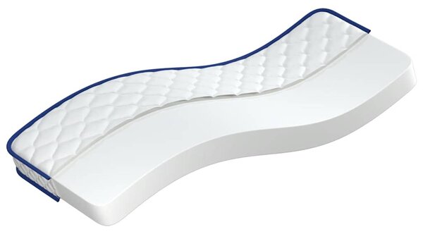 Matrace paměťová pěna 200x90x17 cm měkká 241072