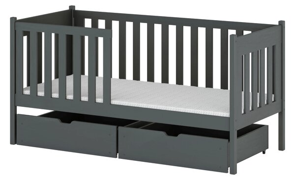 Legno Dětská postel Alice grafit Rozměr (cm): 80x160