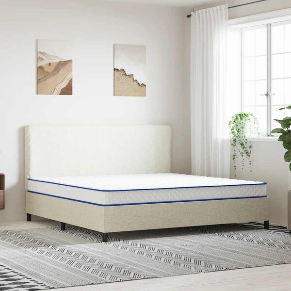 Matrace paměťová pěna 200x180x17 cm měkká 241076