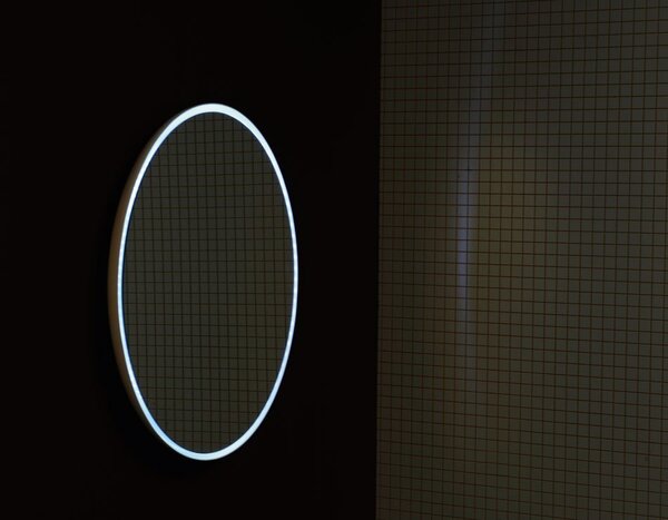 Sapho Sapho, FLOAT LED podsvícené zrcadlo, průměr 740mm, bílá, 22574