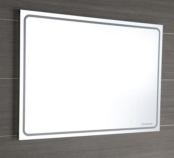 Sapho Sapho, GEMINI LED podsvícené zrcadlo 1000x700mm, GM100