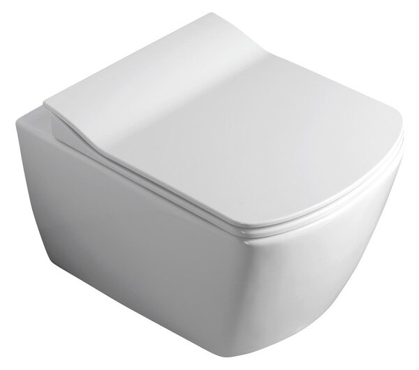 Sapho Sapho, GLANC WC sedátko, SLIM, Soft Close, bílá, GC5030