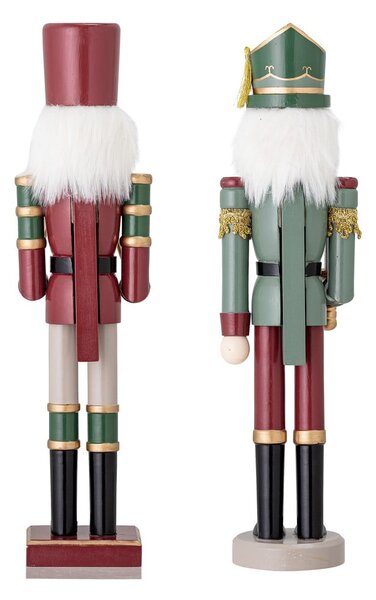 Dřevěné vánoční figurky v sadě 2 ks (výška 38 cm) Darren – Bloomingville