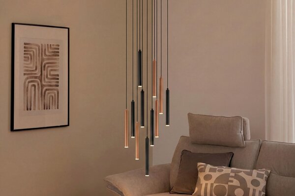 ZÁVĚSNÉ LED SVÍTIDLO, 40/150 cm Musterring - Závěsná světla