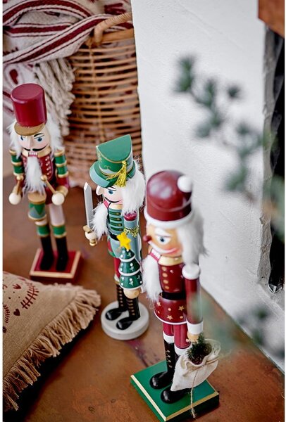 Dřevěné vánoční figurky v sadě 2 ks (výška 38 cm) Darren – Bloomingville