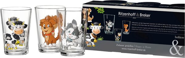 SADA DĚTSKÝCH SKLENIC Ritzenhoff Breker