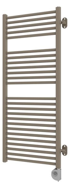 Vertaduro - Koupelnový radiátor s termostatem MEG 600W 118x50 cm taupe