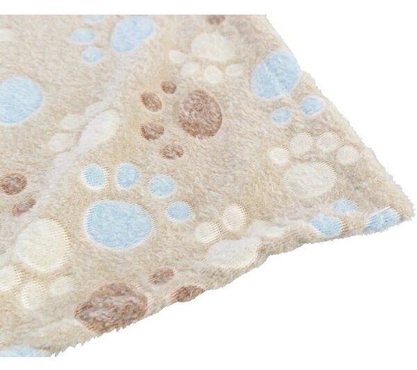 Béžová fleecová deka pro psa 100x70 cm Trixie Laslo – Plaček Pet Products